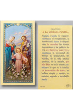 Family Prayer Oracion A La Sagrada Familia- TA700036-Inspirational Gifts-Hirten-Michigan Church Supply