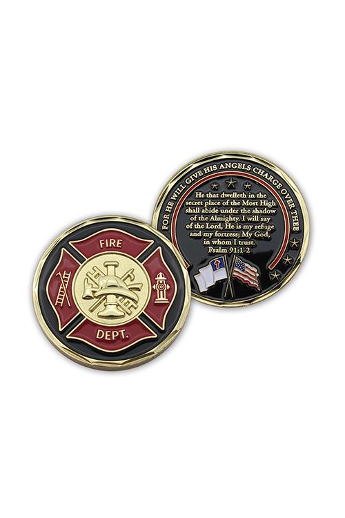 Firefighter Appreciation Coins - FRCOIN23-4-Inspirational Gifts-Logos Trading Post-Michigan Church Supply