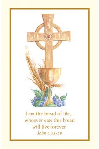 First Communion Holy Card - FQHG100-Church Life-Barton Cotton-Michigan Church Supply