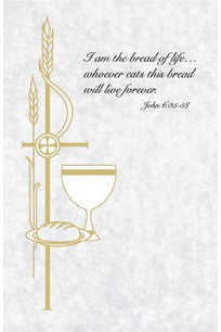 First Communion Holy Card - FQHG221-Church Life-Barton Cotton-Michigan Church Supply