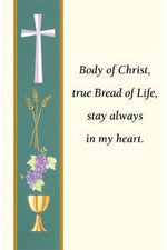 First Communion Holy Card - FQHG390-Church Life-Barton Cotton-Michigan Church Supply