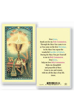 First Communion Prayer Card - TAE24695-Inspirational Gifts-Hirten-Michigan Church Supply