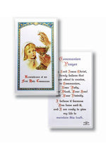 First Holy Communion Girl Prayer Card - TA800001-Inspirational Gifts-Hirten-Michigan Church Supply