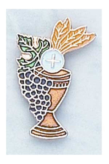 First Holy Communion Pin - Chalice - HX3121-Inspirational Gifts-Devon-Michigan Church Supply