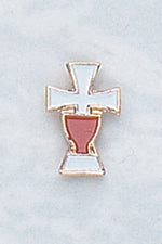 First Holy Communion Pin - Cross - HX078-Inspirational Gifts-Devon-Michigan Church Supply