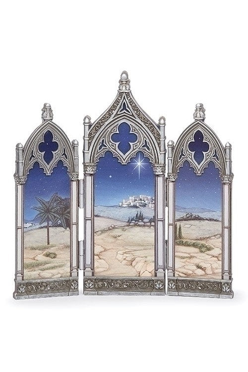 Folding Screen Nativity Backdrop - LI135355-Inspirational Gifts-Roman, Inc-Michigan Church Supply