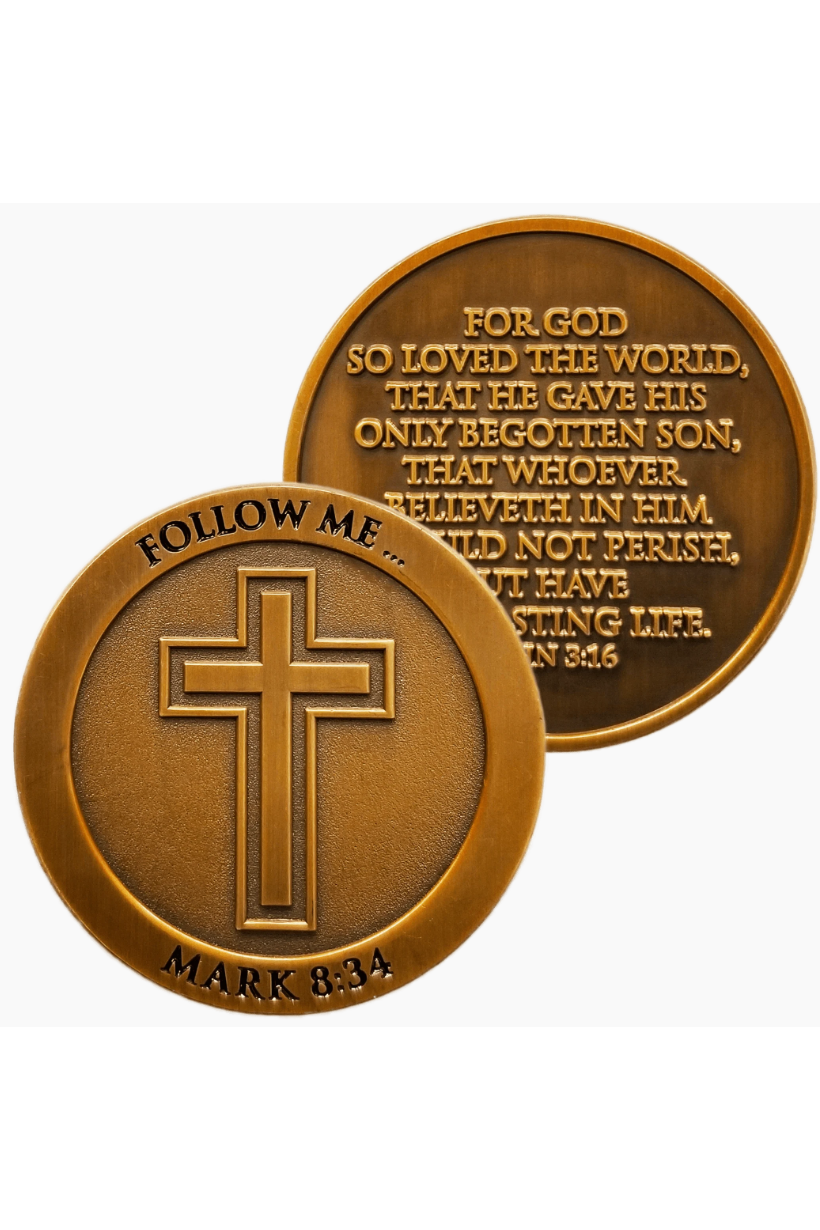 Follow Me Coins - FRCOIN09-4-Inspirational Gifts-Logos Trading Post-Michigan Church Supply