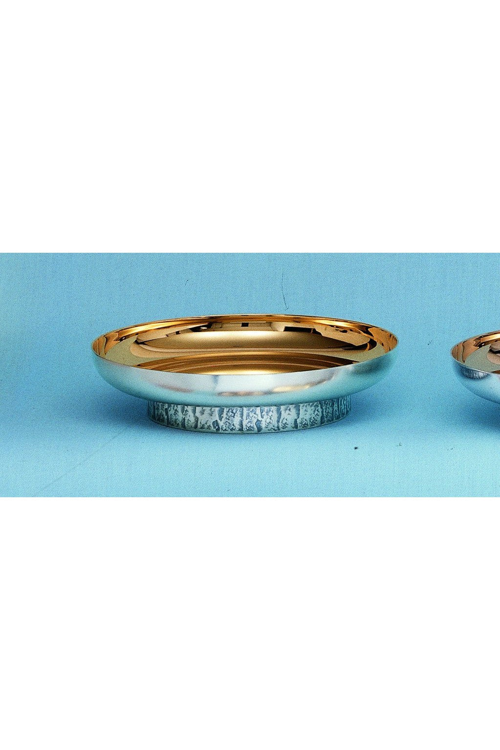 Footed Bowl Paten A - EWPATEN-Church Life-Molina/Artistic Silver-6" Dia-Michigan Church Supply