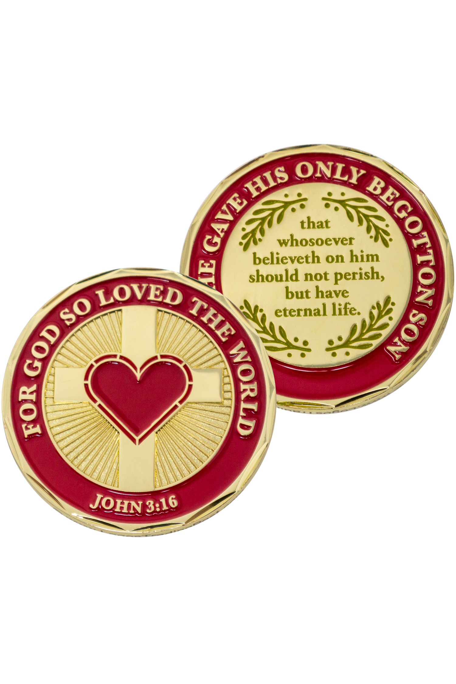 For God So Loved The World Coins - FRCOIN25-4-Inspirational Gifts-Logos Trading Post-Michigan Church Supply