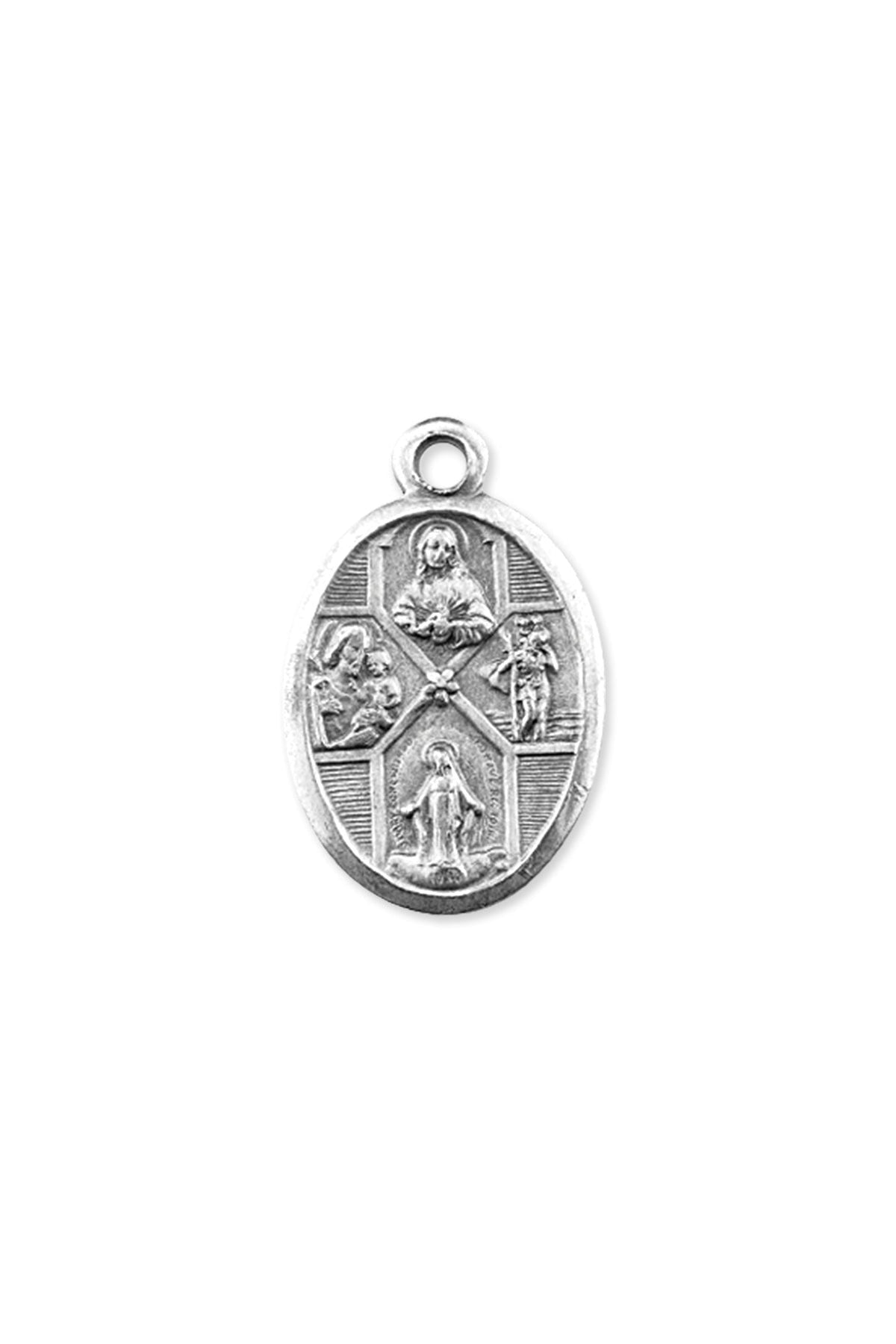 Four Way Medal - TA1086-Jewelry/Inspirational Gifts-Hirten-Michigan Church Supply