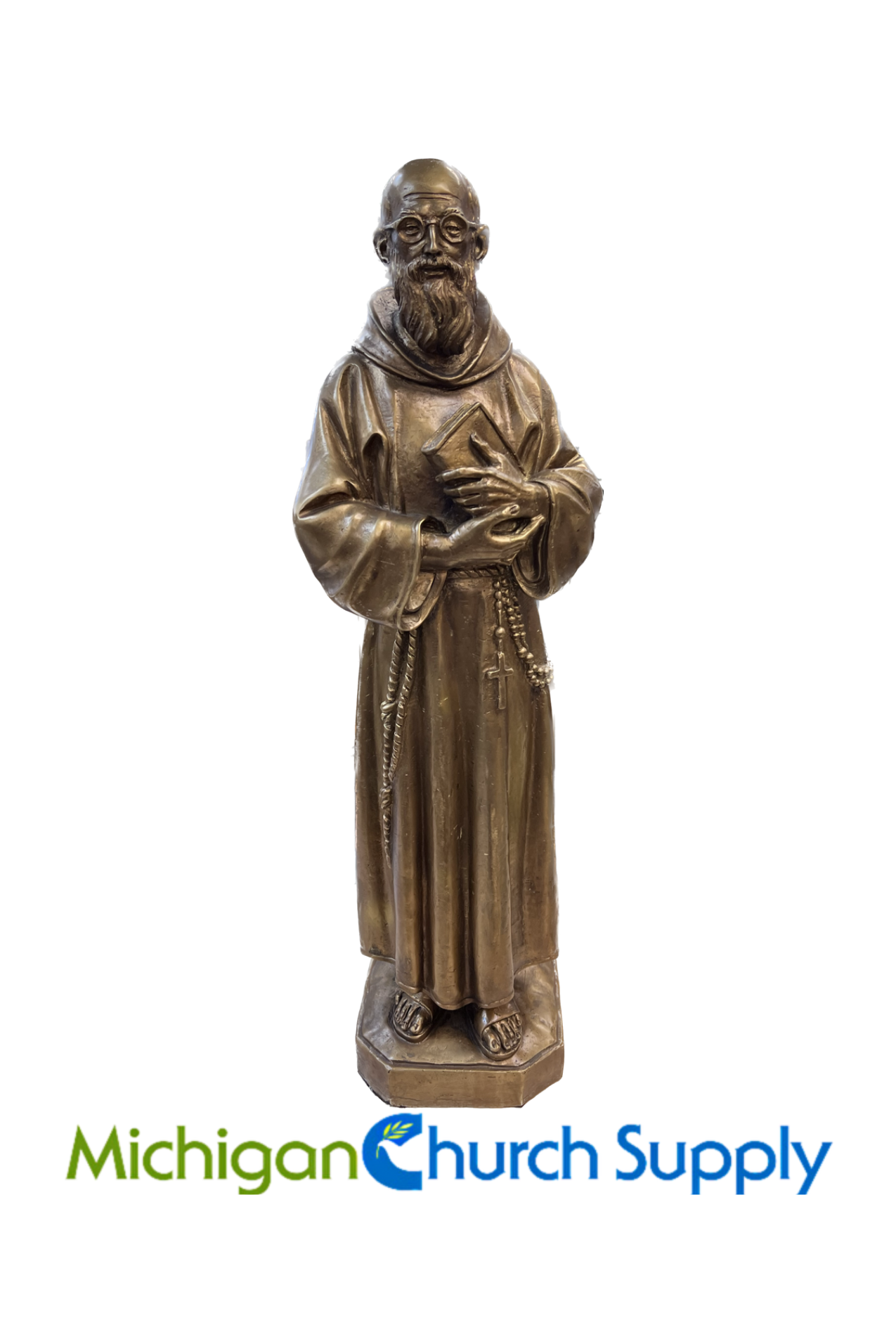 Fr. Solanus Casey - 24" Bronze - RA123324B-Church Life-Santa Teresita-Michigan Church Supply