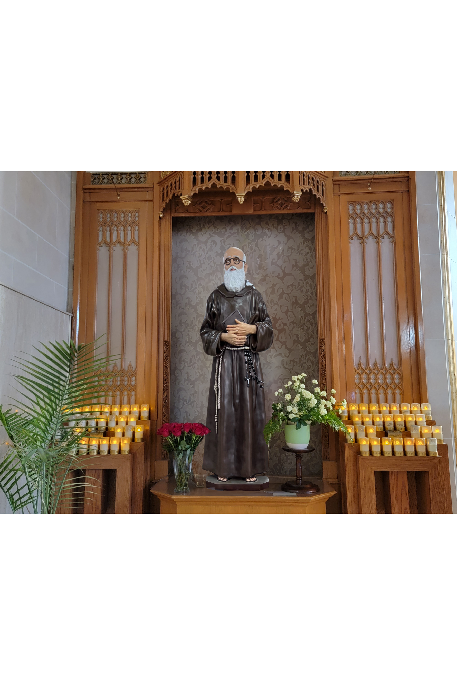 Fr. Solanus Casey - Full Color Fiberglass-Church Life-Santa Teresita-48"-Michigan Church Supply