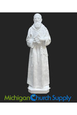 Fr. Solanus Casey - White Fiberglass-Church Life-Santa Teresita-48"-Michigan Church Supply