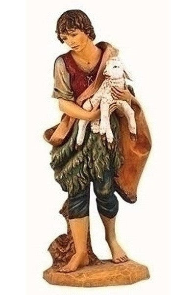 Gabriel Shepherd w/Sheep 50" Fontanini - LI52351-Inspirational Gifts-Fontanini-Michigan Church Supply