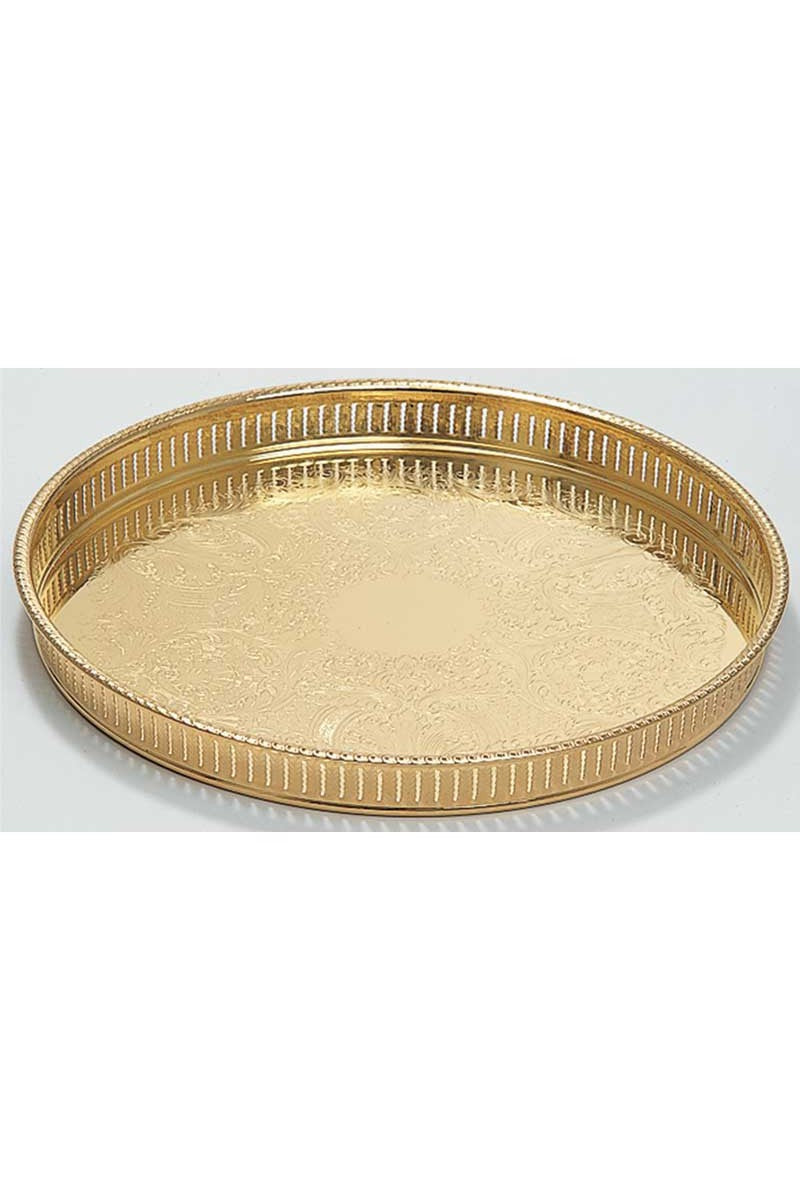 Gallery Tray - MIK38-Church Life-Koley-Gold-Michigan Church Supply