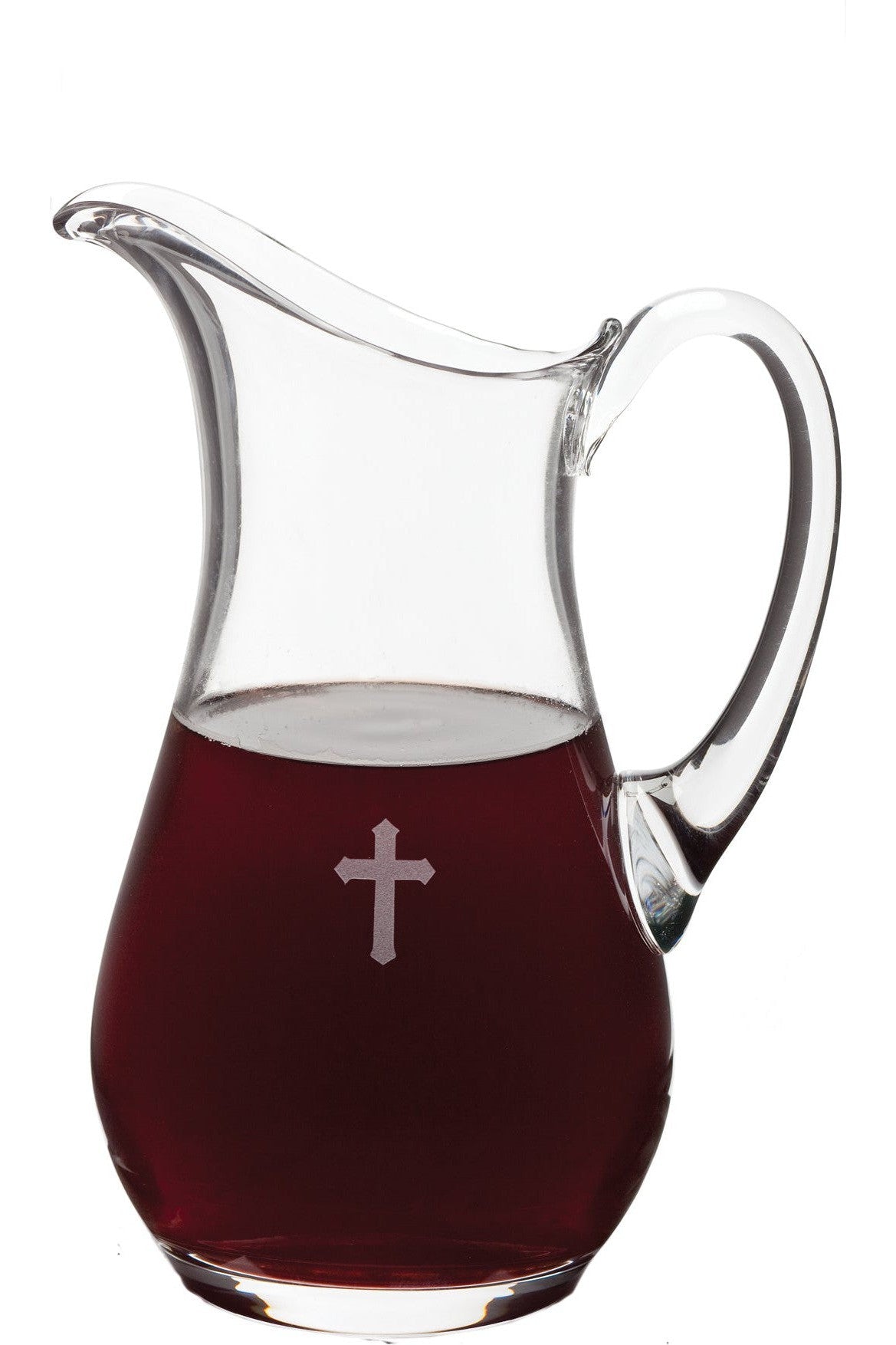 Glass Flagon - EG9140-Church Life-Alviti-Michigan Church Supply