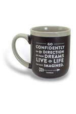 Go Confidently Mug - GE57877-Inspirational Gifts-Cathedral Art Medal and CA Gifts-Michigan Church Supply