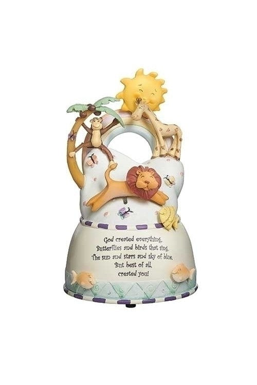 God Created Everything Music Box - LI46550-Inspirational Gifts-Roman, Inc-Michigan Church Supply