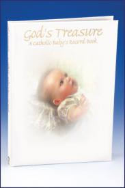 God's Treasure: A Catholic Baby's Record Book-GFRG10343-Inspirational Gifts-Catholic Book Publishing Corp-Michigan Church Supply