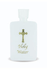 Gold Stamped 4oz Holy Water Bottle - TA1960-Inspirational Gifts-HIRTEN-Michigan Church Supply