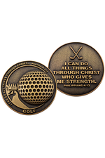 Golf Team Coins - FRSPORTS07-4-Inspirational Gifts-Logos Trading Post-Michigan Church Supply