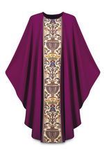 Gothic Chasuble - Purple - WN2749-0-Church Life-Art Studio Slabbinck-Michigan Church Supply