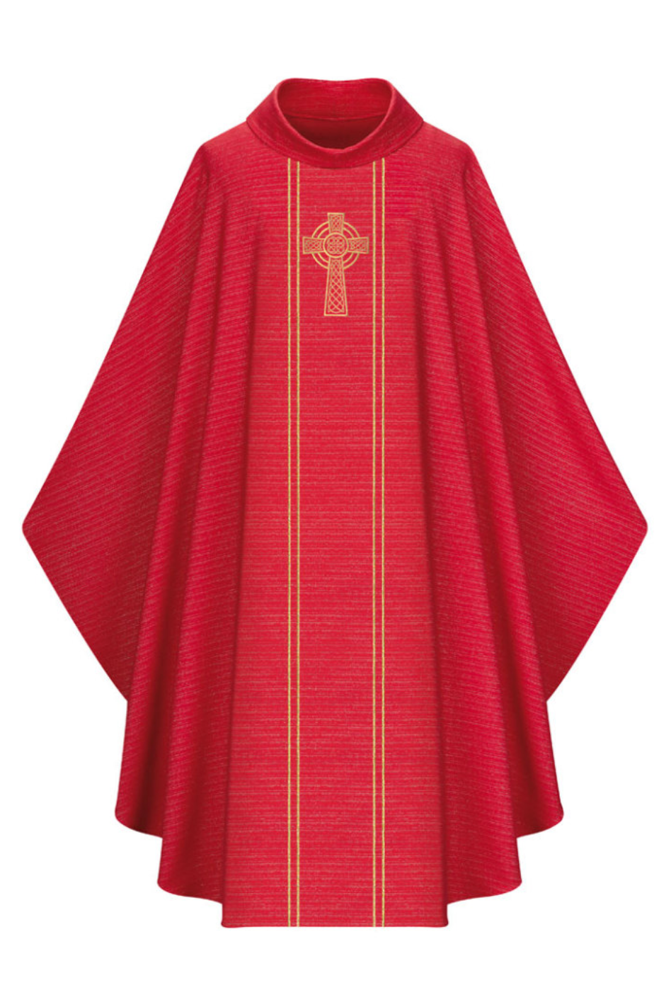 Gothic Chasuble - Red - WN5195-Church Life-Art Studio Slabbinck-Michigan Church Supply