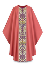 Gothic Chasuble - Rose - WN2749-0-Church Life-Art Studio Slabbinck-Michigan Church Supply