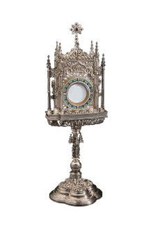 Gothic Monstrance-EW7295-Church Life-Molina/Artistic Silver-Michigan Church Supply