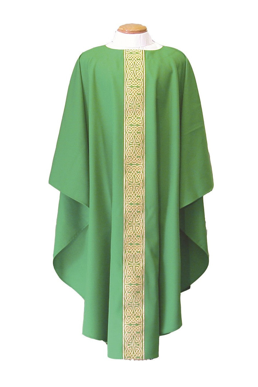 Green Chasuble - SL955-GR-Church Life-Beau Veste-Chasuble-Michigan Church Supply