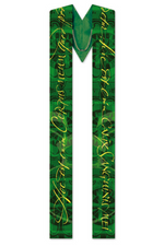 Green Overlay Stole - WN50-5063-Church Life-Art Studio Slabbinck-Michigan Church Supply