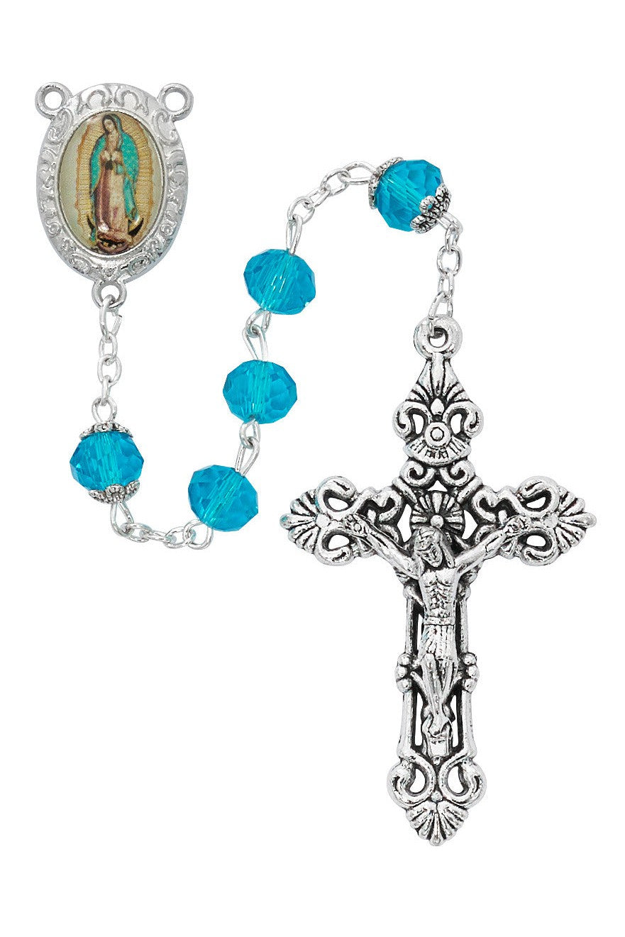 Guadalupe Rosary - UZP399F-Inspirational Gifts-McVan-Michigan Church Supply