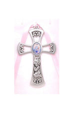 Guardian Angel Cross - Pink - UZPW10P-Inspirational Gifts-McVan-Michigan Church Supply