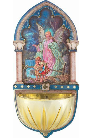 Guardian Angel Holy Water Font-TA1928-350-Inspirational Gifts-Hirten-Michigan Church Supply