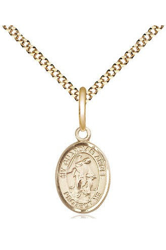 Guardian Angel Medal - FN9118-Jewelry-Bliss Mfg-Gold Filled-Michigan Church Supply