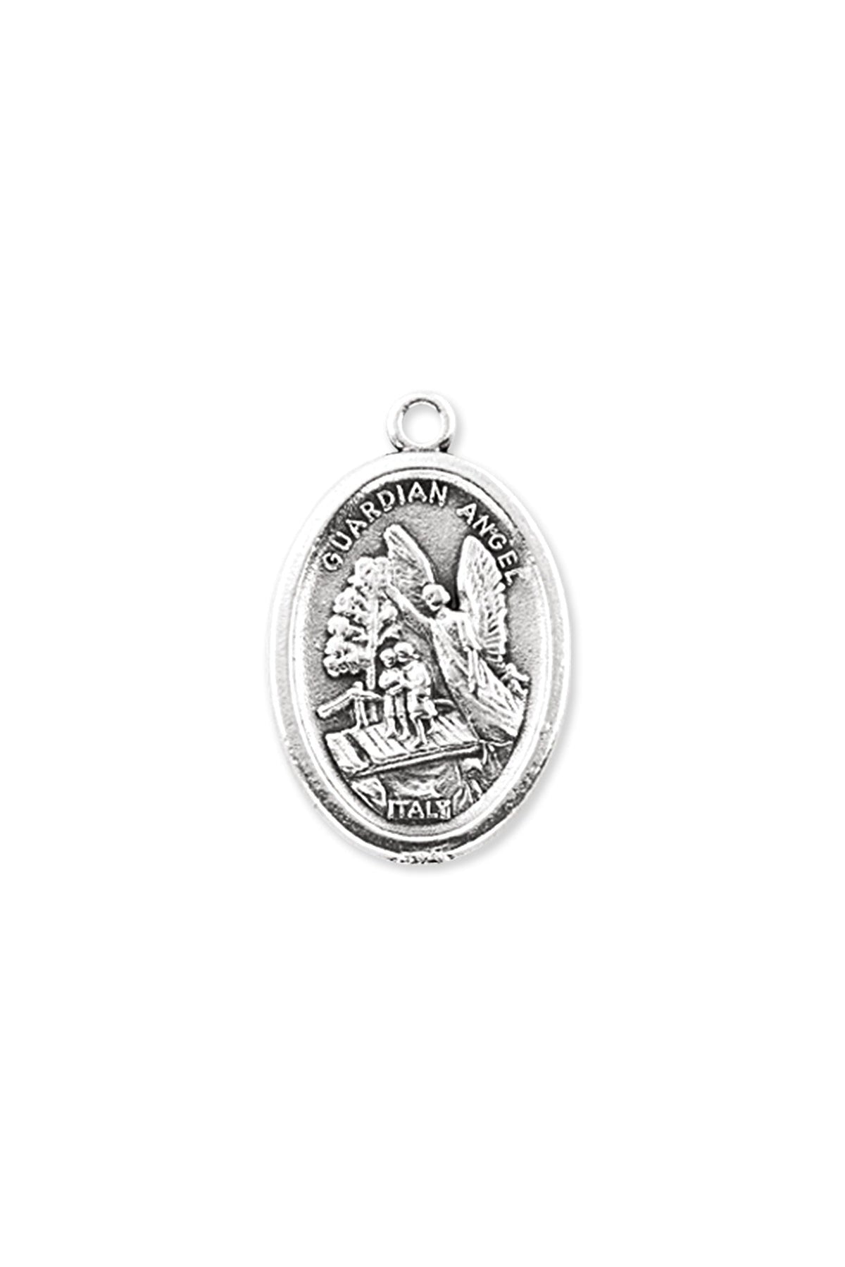 Guardian Angel Medal - TA1086-Jewelry/Inspirational Gifts-Hirten-Michigan Church Supply