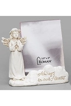 Guardian Angel Memorial Picture Holder - LI15459A-Inspirational Gifts-Roman, Inc-Michigan Church Supply