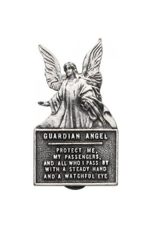 Guardian Angel Visor Clip - GEKVC103-Inspirational Gifts-Cathedral Art Medal and CA Gifts-Michigan Church Supply