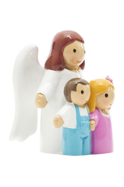 Guardian Angel with Children-LI12695-Inspirational Gifts-Roman, Inc-Michigan Church Supply