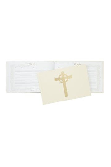 Guest book - URR-GUESTBOOK-Church Life-Franklin X McCormick Inc.-CREAM-Michigan Church Supply