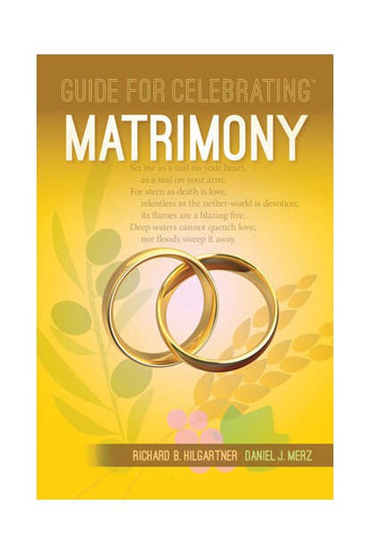 Guide for Celebrating Matrimony - OWEGCM-Inspirational Gifts,Church Life-Liturgy Training Publications-Michigan Church Supply