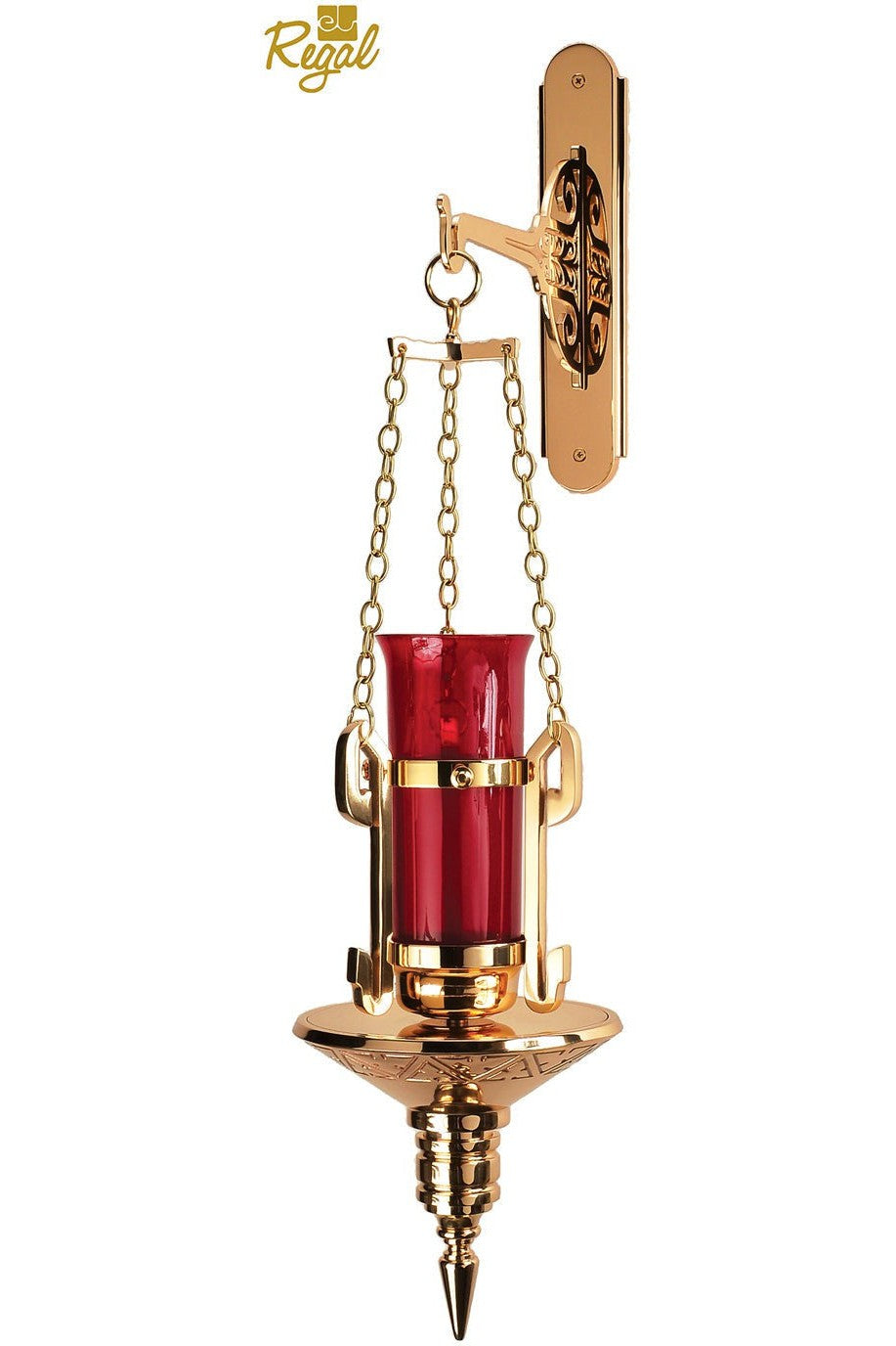 Hanging Sanctuary Lamp - QF99HSL40-WB-Church Life-Empire Bronze-Satin-Michigan Church Supply