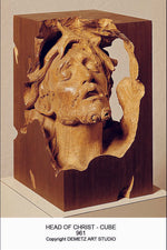 Head of Christ - Cube - HD961-Church Life-Demetz-Michigan Church Supply