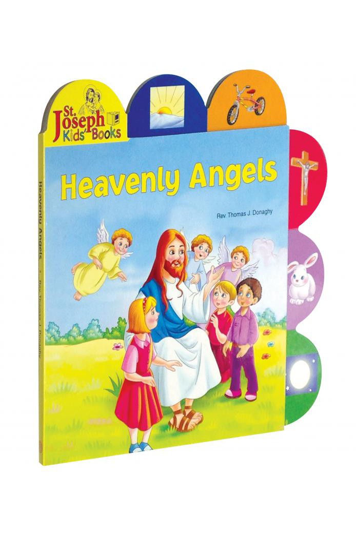 Heavenly Angels (St. Joseph Tab Book) - GF85822-Inspirational Gifts-Catholic Book Publishing Corp-Michigan Church Supply