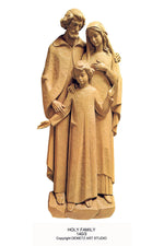 Holy Family - 3/4 Relief - HD1403-Church Life-Demetz-Michigan Church Supply