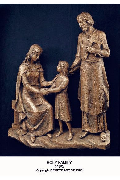 Holy Family - 3/4 Relief -HD1405-Church Life-Demetz-Michigan Church Supply