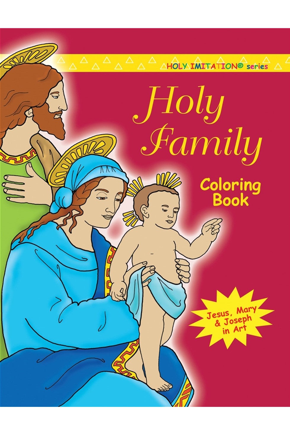 Holy Family Coloring Book - IPCBHFP-Inspirational Gifts-Ignatius Press-Michigan Church Supply