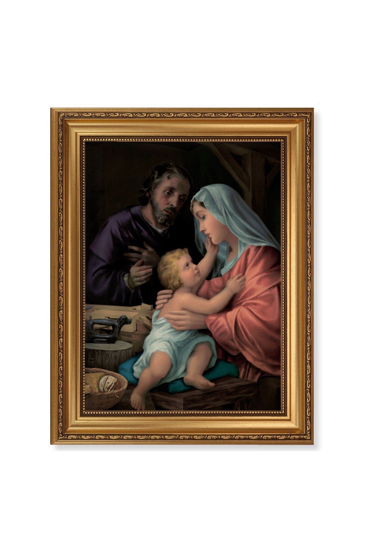 Holy Family Framed Picture - TA131-363-Hirten-Michigan Church Supply