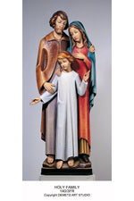 Holy Family - Full Round Figure - HD1403FR-Church Life-Demetz-Fiberglass 36"-Michigan Church Supply