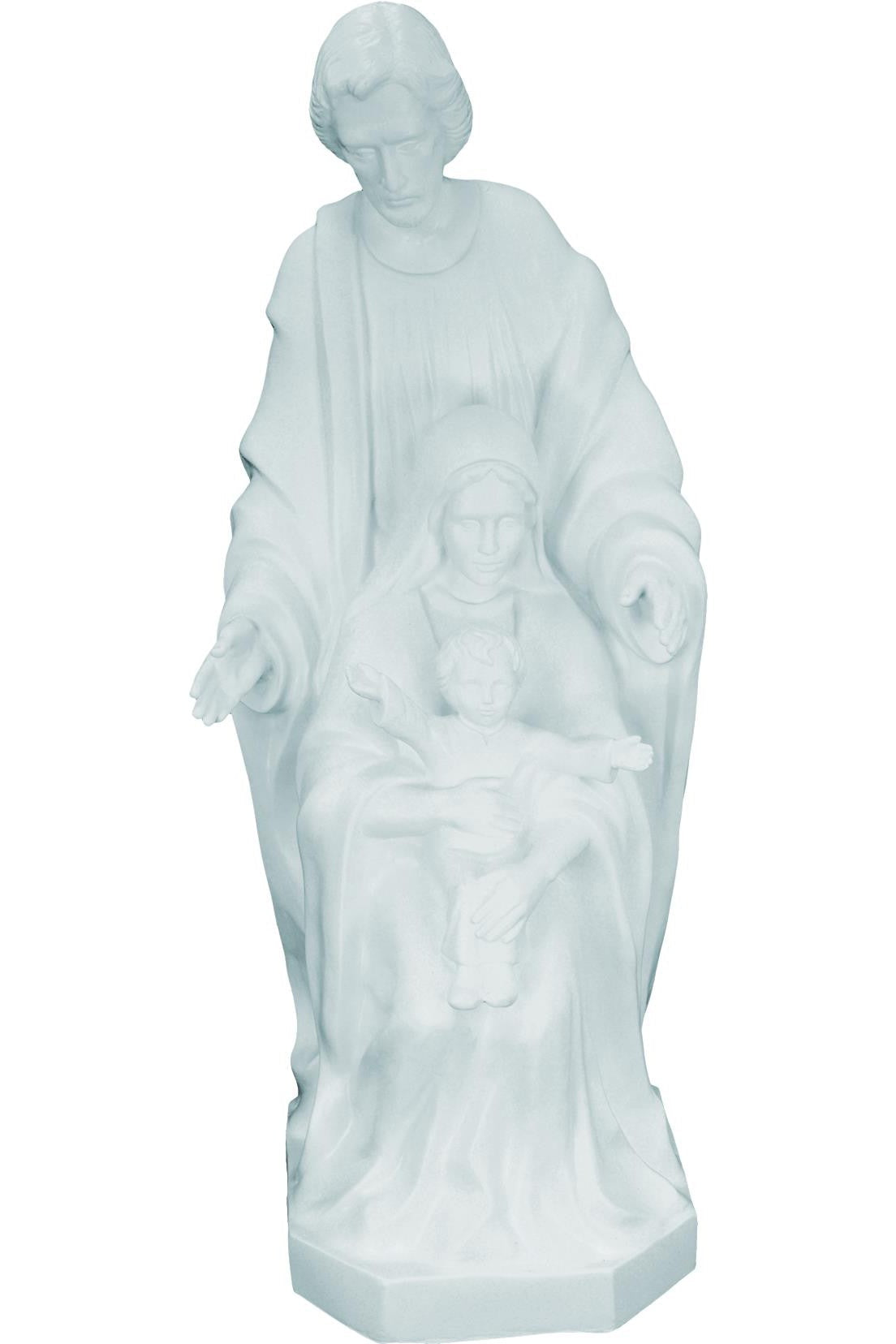 Holy Family WJSA2400C-Inspirational Gifts-Space Age Plastics-White-Michigan Church Supply